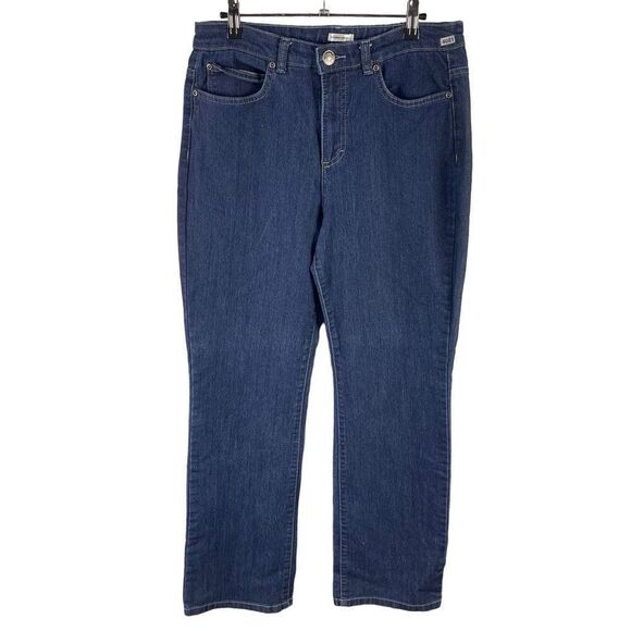 Basic Editions Bootcut Jeans 10M Women’s Dark Wash Pre-Owned [#4081] - Picture 1 of 6